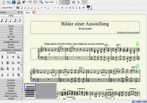 โปรแกรมสร้างโน้ตเพลง MuseScore
