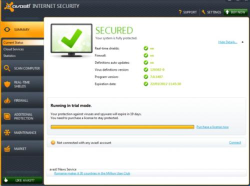 ดาวน์โหลด Avast Internet Security ดาวน์โหลด Avast Internet Security