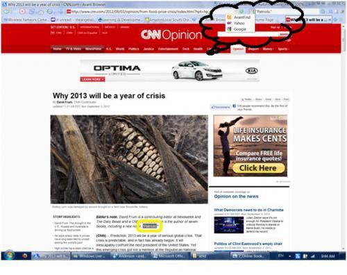 โปรแกรมเว็บบราวเซอร์ Avant Browser  