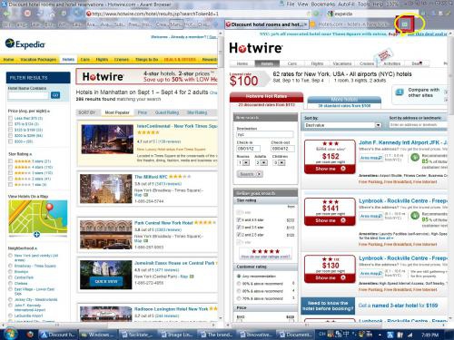 โปรแกรมเว็บบราวเซอร์ Avant Browser 
