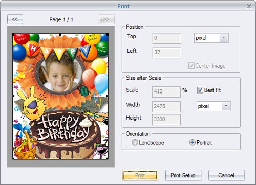 โปรแกรมกรอบรูปสวยๆ Photo Collage Max