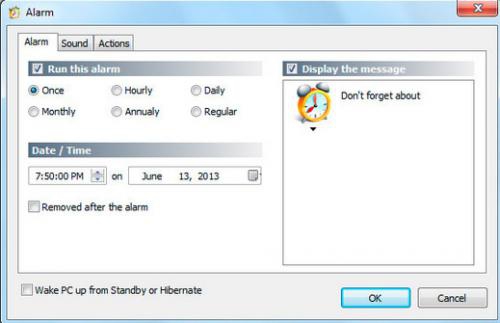 Atomic Alarm Clock (โปรแกรมแจ้งเตือน แจ้งเตือนเหตุการณ์สำคัญ) : 