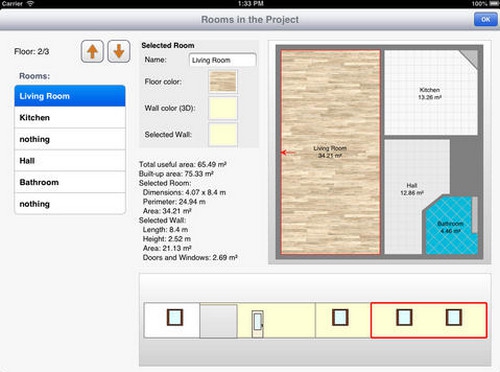 App ออกแบบห้อง Room Arranger