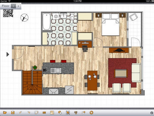 App ออกแบบบ้าน Room Arranger