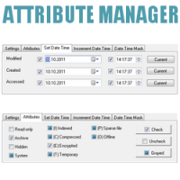 Attribute Manager (โปรแกรมเปลี่ยนคุณสมบัติไฟล์)