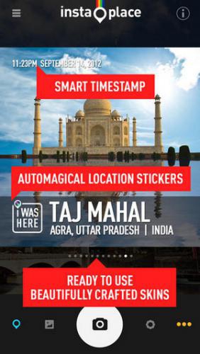 App ถ่ายถาพ InstaPlace App ถ่ายถาพ InstaPlace