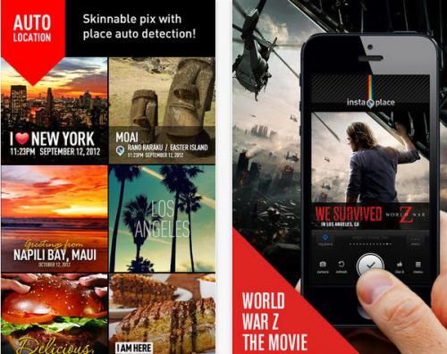 App ระบุสถานที่ InstaPlace App ระบุสถานที่ InstaPlace