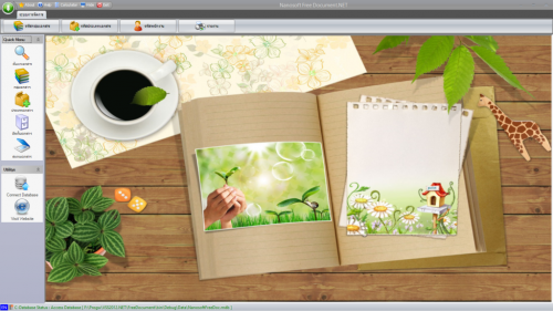 โปรแกรมจัดเก็บเอกสารฟรี Nanosoft Free Document