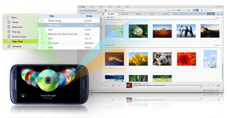 โปรแกรม Samsung Kies
