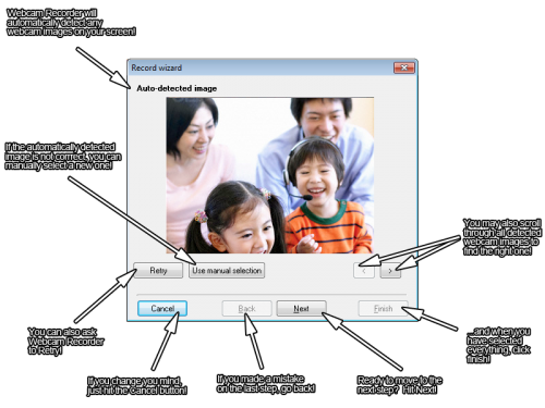 โปรแกรมอัดวิดีโอหน้าจอ Webcam Recorder