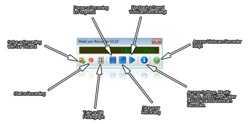 โหลดโปรแกรม Webcam Recorder