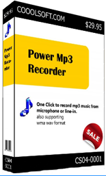 CooolSoft Power MP3 Recorder : CooolSoft Power MP3 Recorder :
