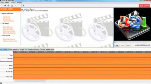โปรแกรมตัดต่อวิดีโอ Panda Movie Maker