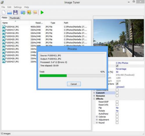 โปรแกรมแต่งรูป Image Tuner