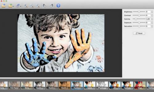 XnSketch (โปรแกรม XnSketch เปลี่ยนรูป เป็นการ์ตูน ภาพสเก็ต) : 
