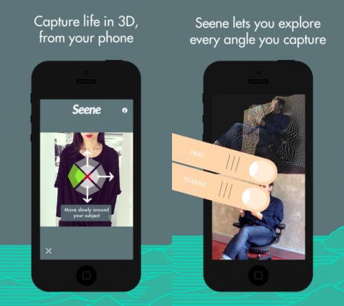 Seene (App ถ่ายรูป 3 มิติ) : Seene (App ถ่ายรูป 3 มิติ) :