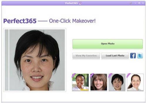 โปรแกรมแต่งรูป Perfect365 บน PC