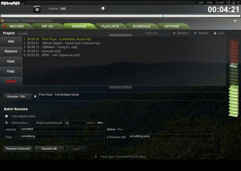 โปรแกรมอัดเสียง MP3MyMP3 โปรแกรมอัดเสียง MP3MyMP3
