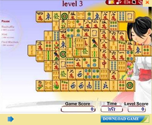 เกมส์ไพ่ Eastern Mahjong เกมส์ไพ่ Eastern Mahjong