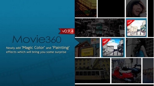 App ถ่ายวิดีโอ Movie360