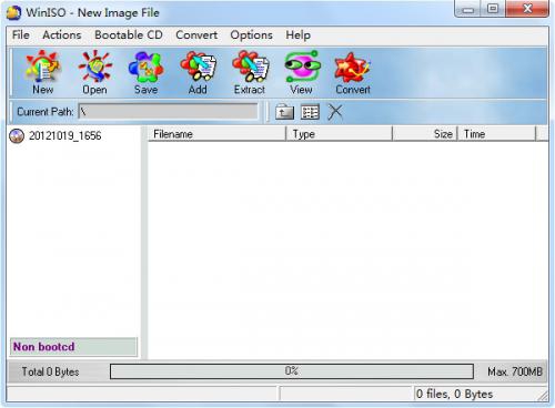 โปรแกรมสร้างไฟล์ ISO Free WinISO Maker