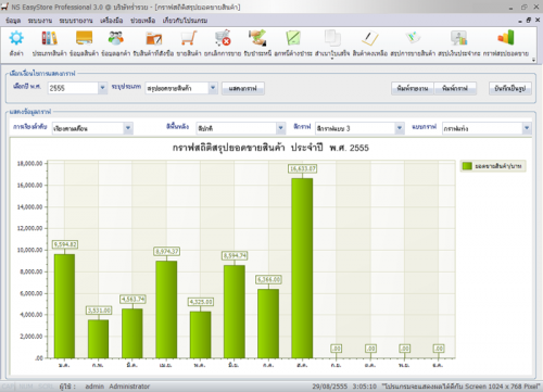 NS EasyStore Professional (โปรแกรม บริหารงาน ระบบขายสินค้า) : 