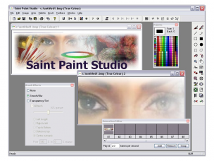 Saint Paint Studio (โปรแกรม Saint Paint Studio แต่งรูป วาดรูป ฟรี) : 