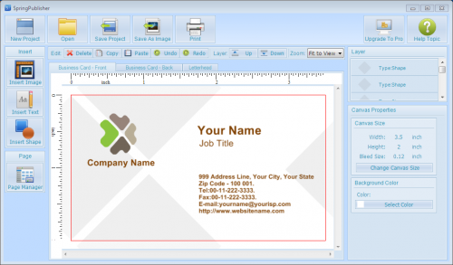 โปรแกรมออกแบบสิ่งพิมพ์ SpringPublisher โปรแกรมออกแบบสิ่งพิมพ์ SpringPublisher