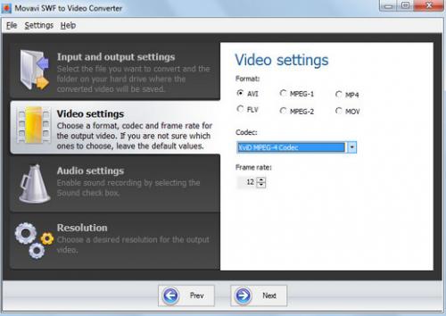 Movavi SWF to Video Converter (โปรแกรมแปลงไฟล์ SWF เป็นวิดีโอ) : 