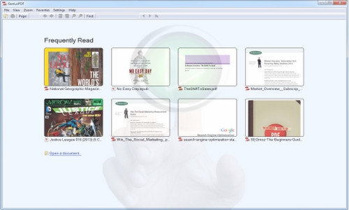 Genius PDF Reader โปรแกรมแปลงไฟล์ PDF