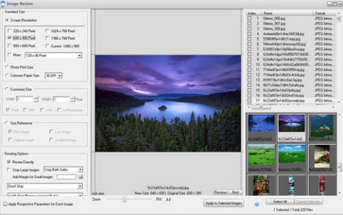 ImageCool Free Image Resizer : 
