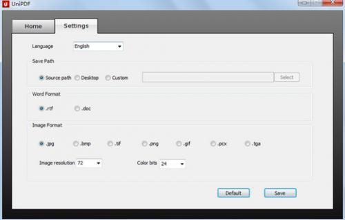ดาวน์โหลดโปรแกรม UniPDF Free PDF to Word Converter