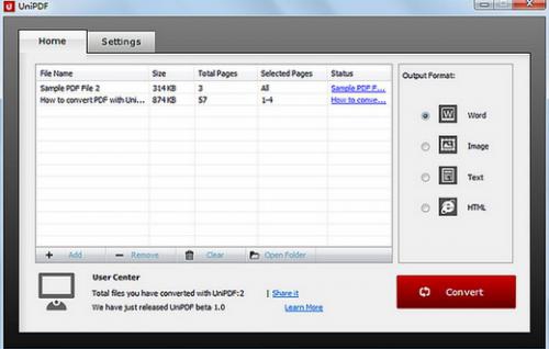 Free PDF to Word Converter โปรแกรมแปลงไฟล์ PDF เป็น Word