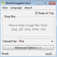 Moo0 Image Colors (โปรแกรมเปลี่ยนสีรูปภาพ) : 
