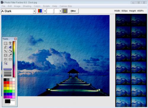 โปรแกรมวาดรูป Photo Filter Factory โปรแกรมวาดรูป Photo Filter Factory