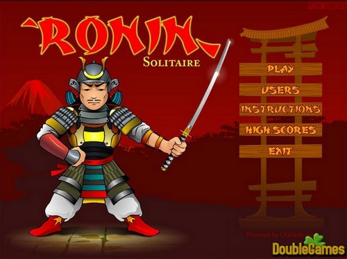 เกมส์ไพ่ Ronin Solitaire
