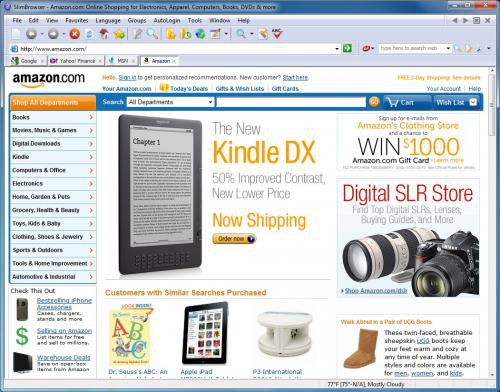ดาวน์โหลด SlimBrowser ฟรี