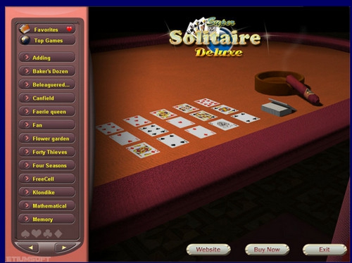 เกมส์ไพ่ Super Solitaire Deluxe