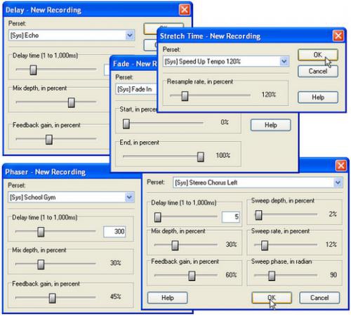 โปรแกรมอัดเสียง Power Audio Editor