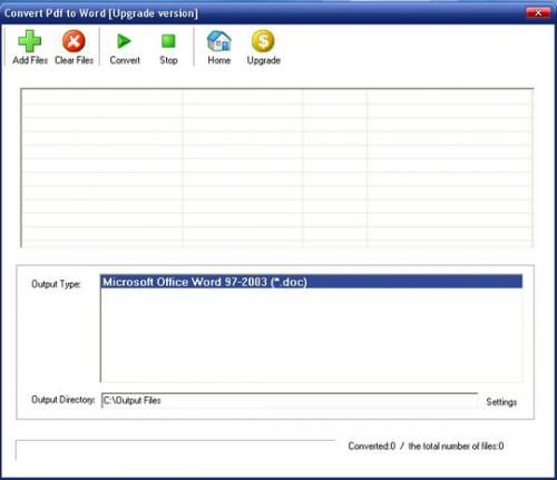 โปรแกรมแปลงไฟล์ Convert PDF to Word โปรแกรมแปลงไฟล์ Convert PDF to Word