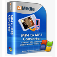 4Media MP4 to MP3 Converter (โปรแกรมแปลงไฟล์ MP4 เป็น MP3)