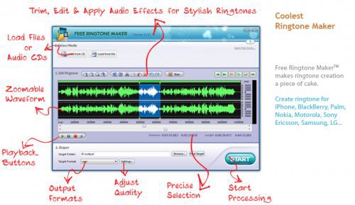 โหลดโปรแกรม Free Ringtone Maker Platinum โหลดโปรแกรม Free Ringtone Maker Platinum