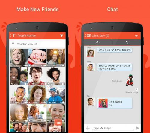App แชท วิดีโอคอล Tango App แชท วิดีโอคอล Tango