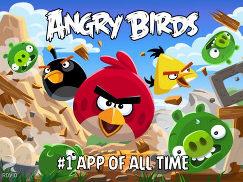 เกมส์ Angry Birds บน iPad เกมส์ Angry Birds บน iPad