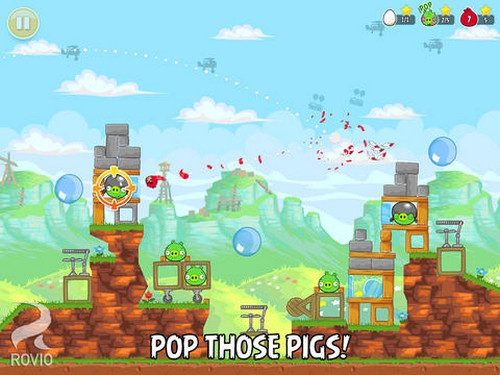 ดาวน์โหลดเกมส์ Angry Birds HD ดาวน์โหลดเกมส์ Angry Birds HD