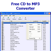 Eusing Free CD to MP3 Converter (โปรแกรมอัดเพลงจากแผ่น CD ให้เป็น MP3) : 