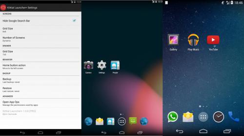โหลดแอป KitKat Launcher โหลดแอป KitKat Launcher