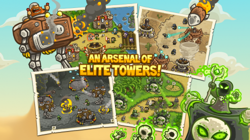 ดาวน์โหลดเกม เกม Kingdom Rush Frontiers