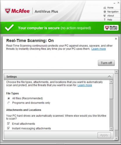 โหลดโปรแกรม McAfee AntiVirus Plus โหลดโปรแกรม McAfee AntiVirus Plus