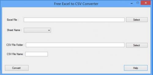 โปรแกรมแปลงไฟล์ Excel เป็น CSV ฟรี โปรแกรมแปลงไฟล์ Excel เป็น CSV ฟรี